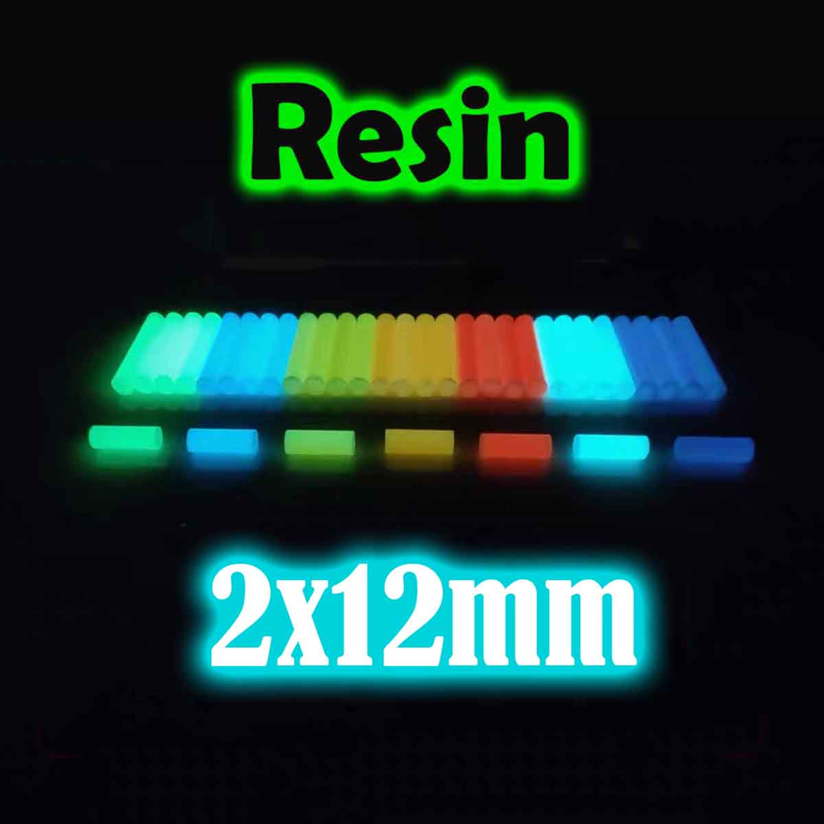 Tritium Gas Tube - Высокояркий смоляный светящийся стержень 2*12 мм,