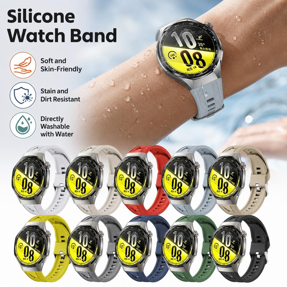 Silicone Sport Band - Силиконовый ремешок для смарт-часов Huawei Watch