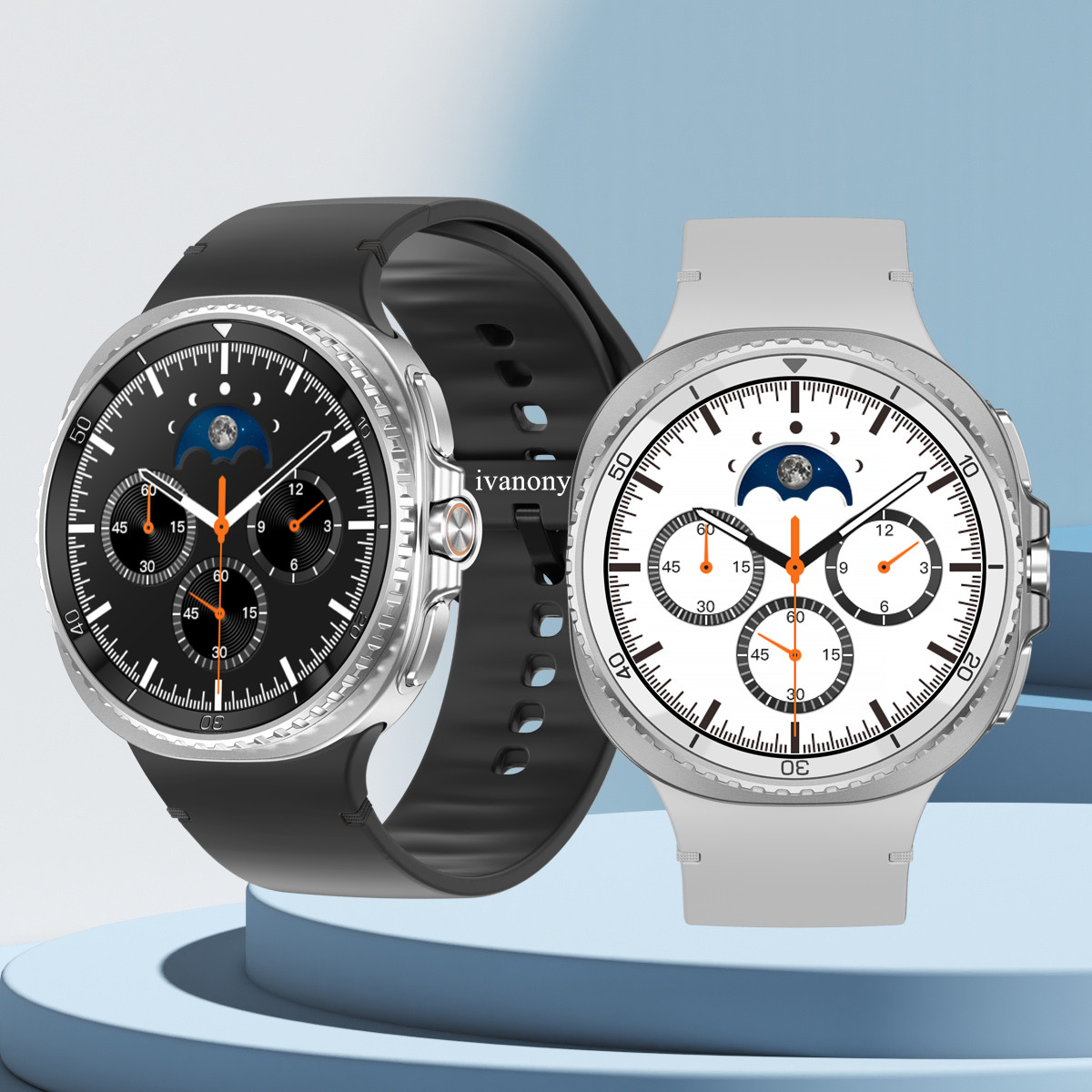 Heart Rate Gps Watch - Смарт-часы для мужчин с вращающимся безелем,