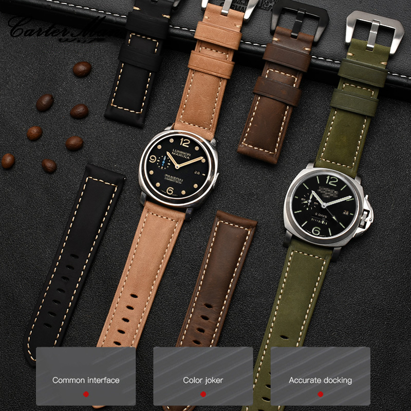 Diesel Watches Smartwatch - Ремешок из натуральной кожи для мужских