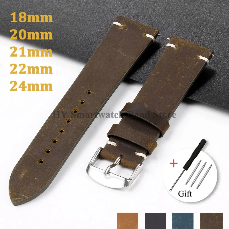 Smartwatch Vintage Watches For Men - 18 мм, 20 мм, 21 мм,
