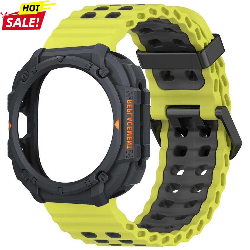 Silicone Sport Band - Новый бронированный чехол + ремешок для