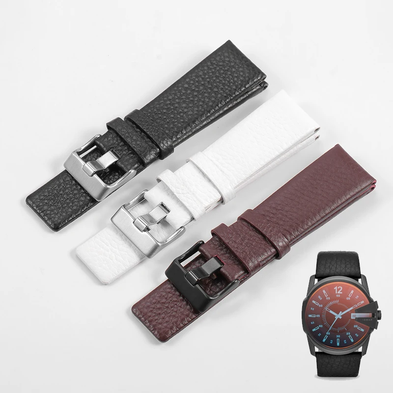 Diesel Watches Smartwatch - Ремешок из натуральной кожи для часов