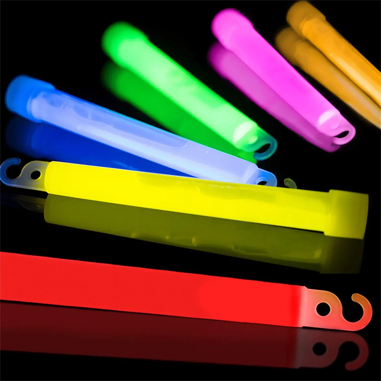 Tritium Gas Tube - Светящиеся палочки с крючком 4/6 дюймов,