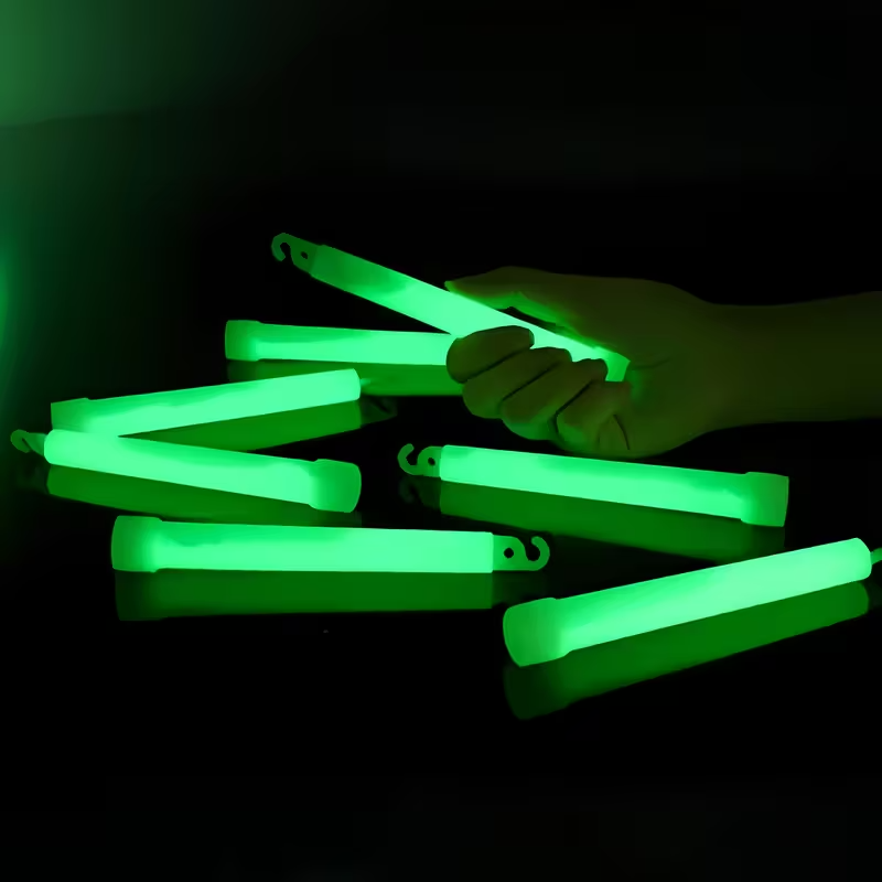 Tritium Gas Tube - 6-дюймовые мини-светящиеся палочки с крючком, флуоресцентная
