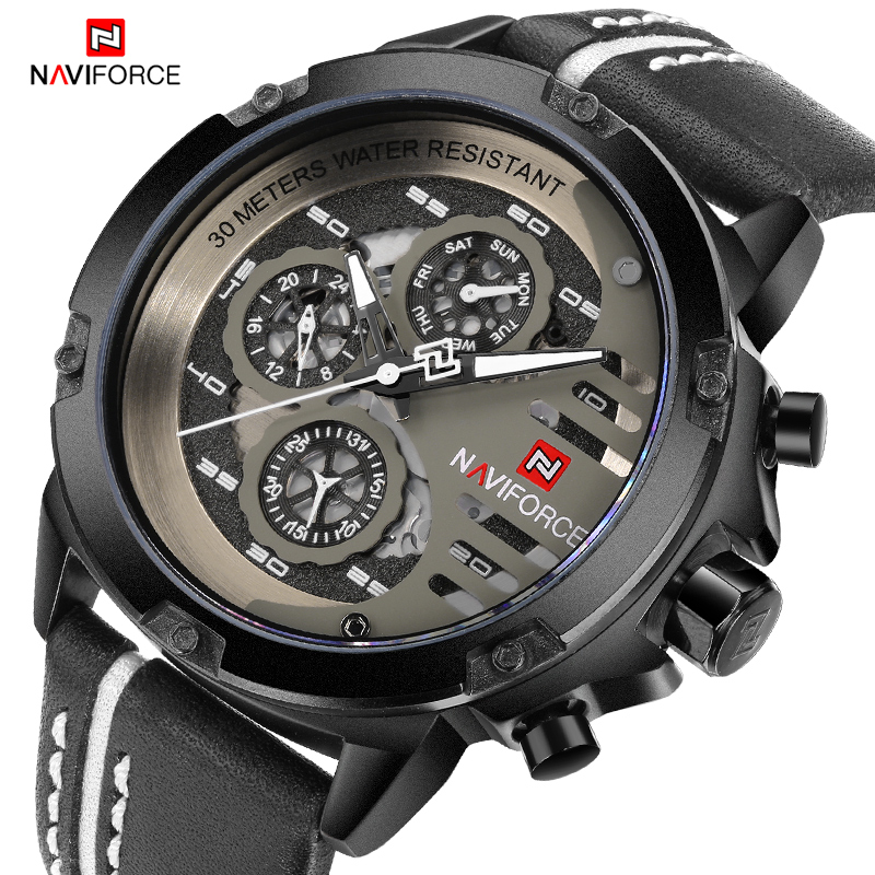 NAVIFORCE Новые мужские спорти – обзор и цена Smartwatch Casual Watches For Men