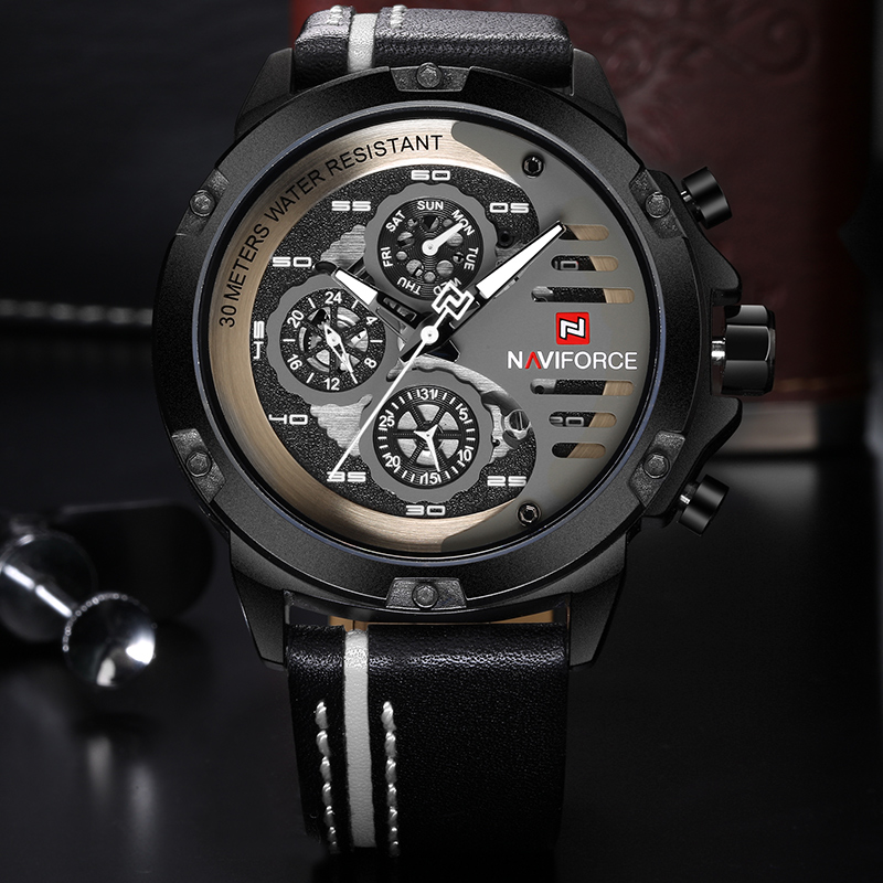 NAVIFORCE Новые мужские спорти – обзор и цена Smartwatch Casual Watches For Men