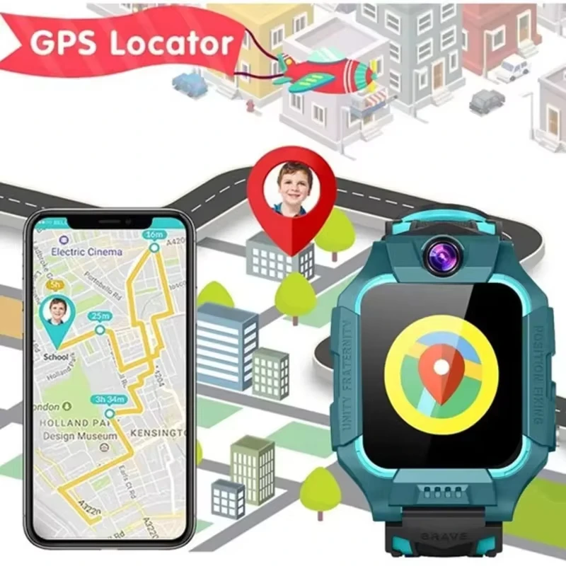 Новые детские умные часы SOS,  – обзор и цена Smartwatch Digital Watches For Kids