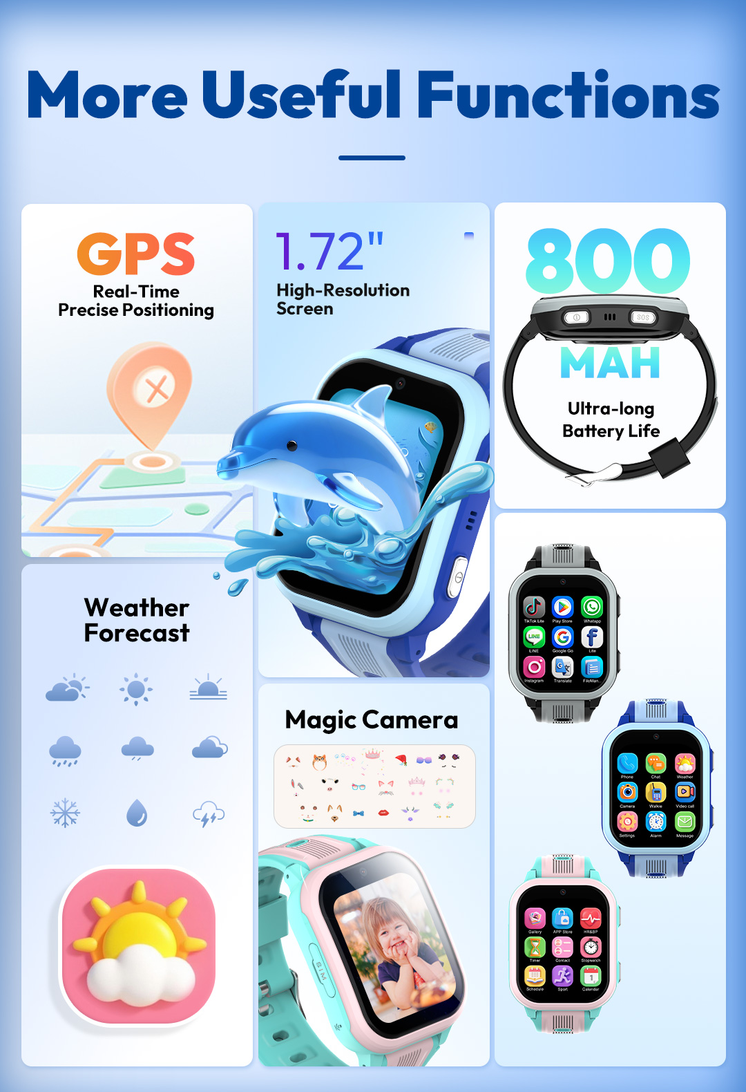 Детские умные часы Wonlex 4G K – обзор и цена Smartwatch Digital Watches For Kids