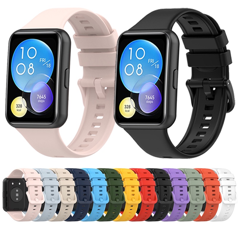 Ремешок силиконовый для смарт- – обзор и цена Huawei Smartwatch Watch Fit