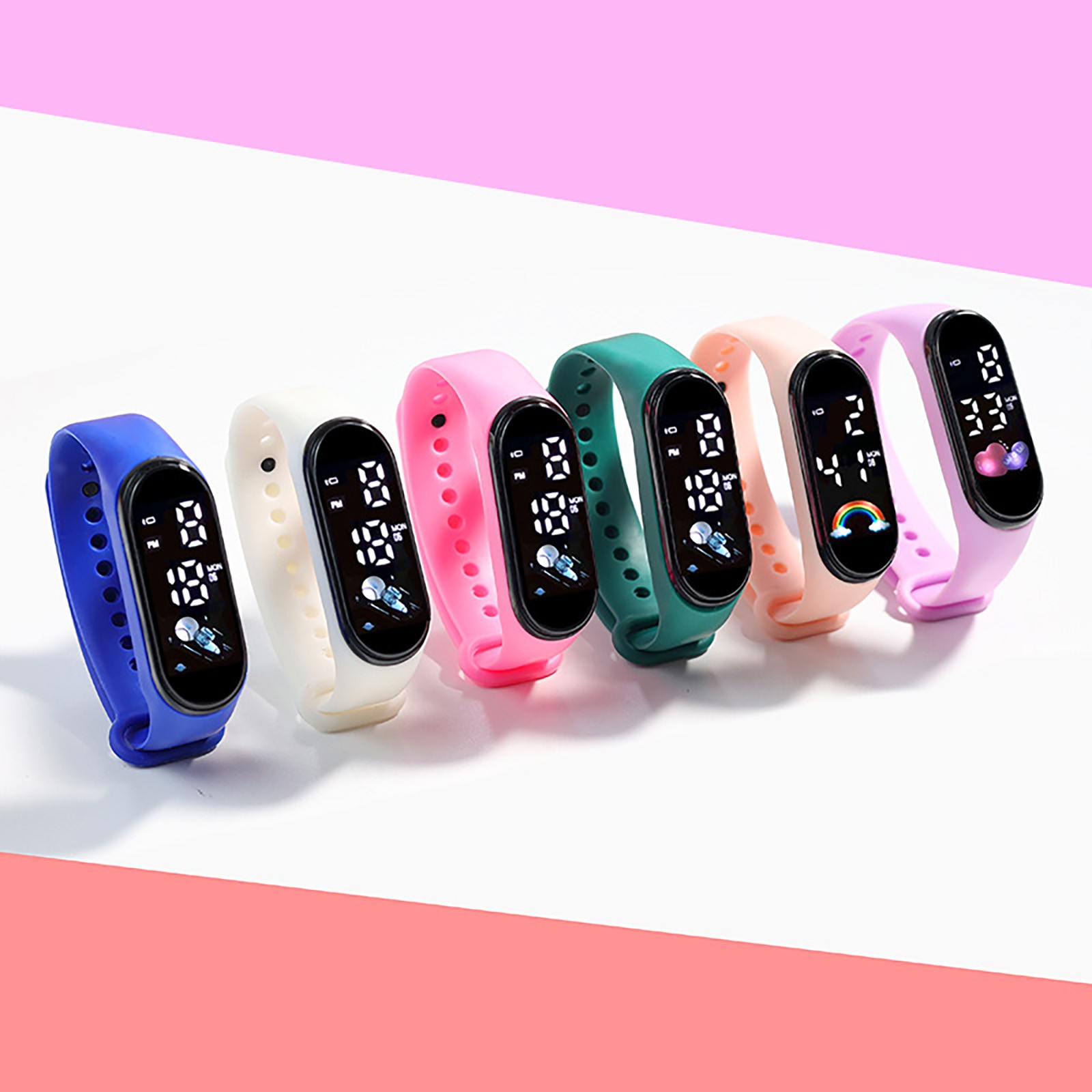 Kawaii Смарт-часы для детей, м – обзор и цена Smartwatch Digital Watches For Kid Girl