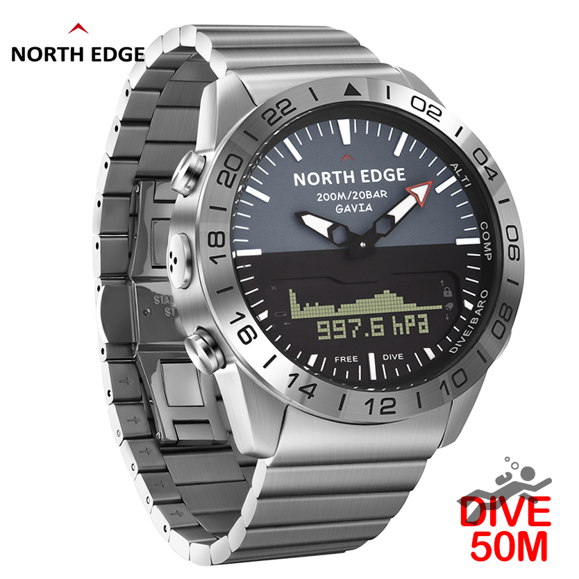 Мужские часы для дайвинга NORT – обзор и цена Smartwatch Military Watches For Men