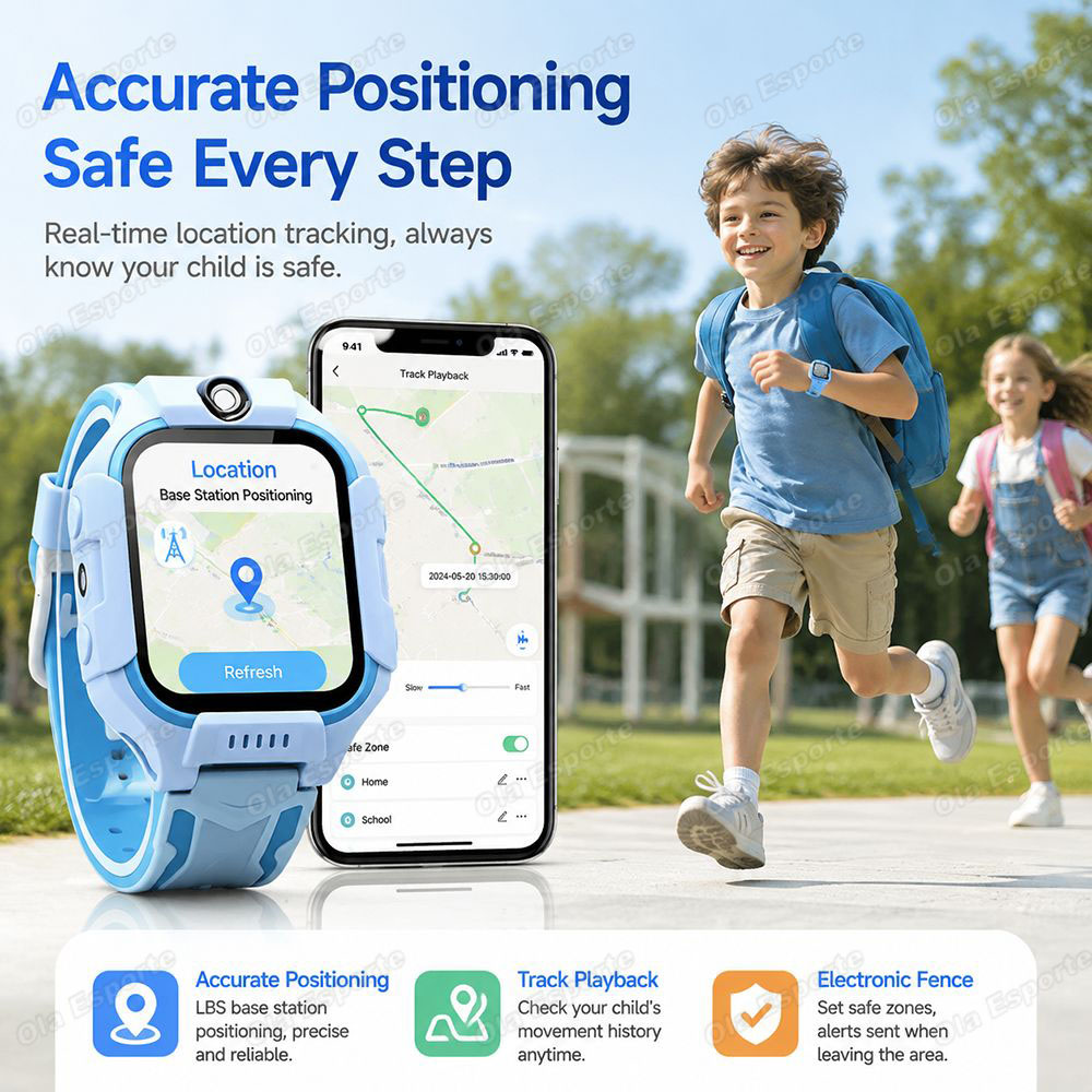 2027 Новые детские умные часы  – обзор и цена Smartwatch Digital Watches For Kids