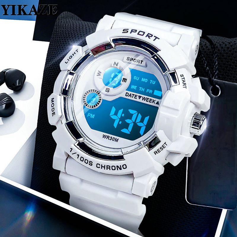 YIKAZE детские часы, модные св – обзор и цена Smartwatch Digital Watches For Kid Girl