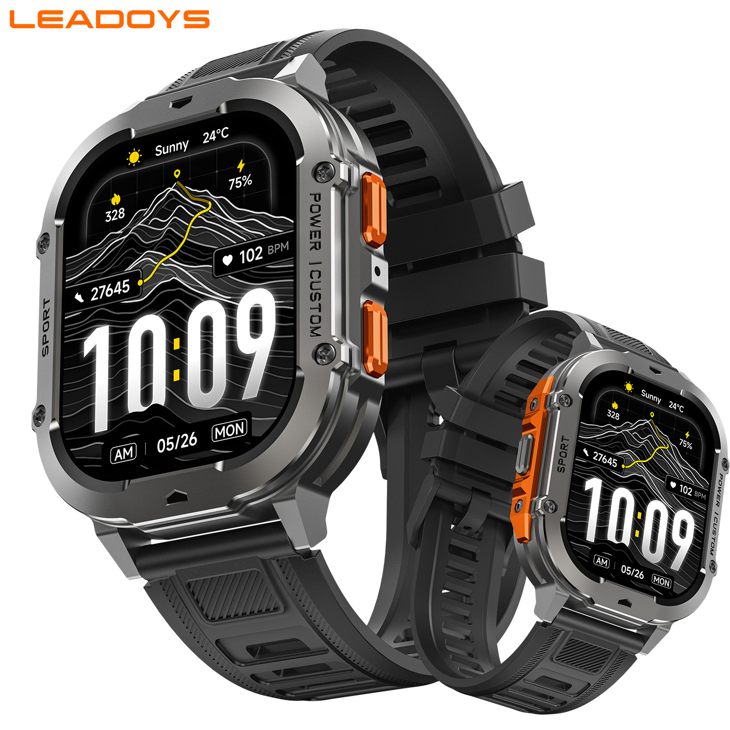 Новинка! Прочный смарт-часы LE – обзор и цена Watch X7