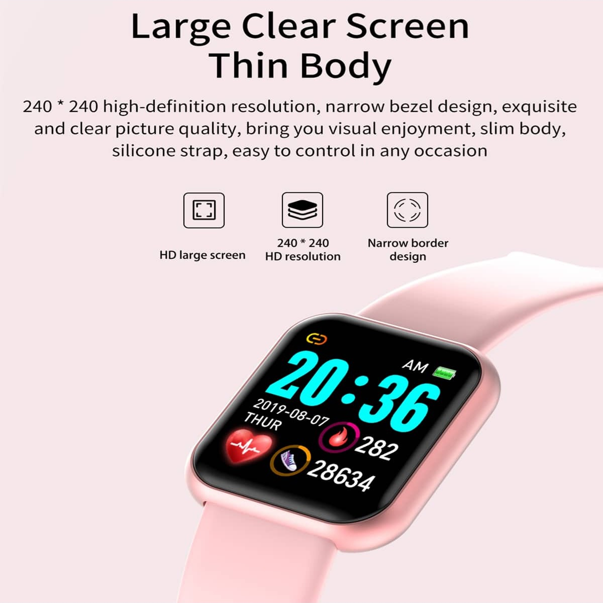 Смарт-часы Y68 D20 мужские, ум – обзор и цена Smartwatch Digital Watches For Kids