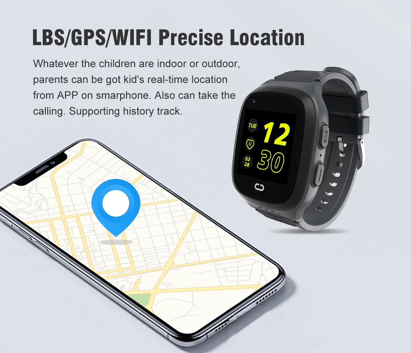 4G Детские Смарт-часы SOS Водо – обзор и цена Smartwatch Digital Watches For Kids