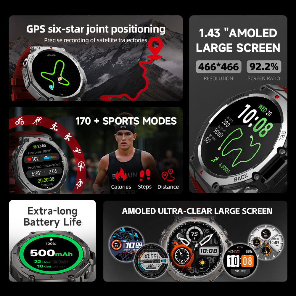 SKMEI военные спортивные умные – обзор и цена Smartwatch Military Watches For Men