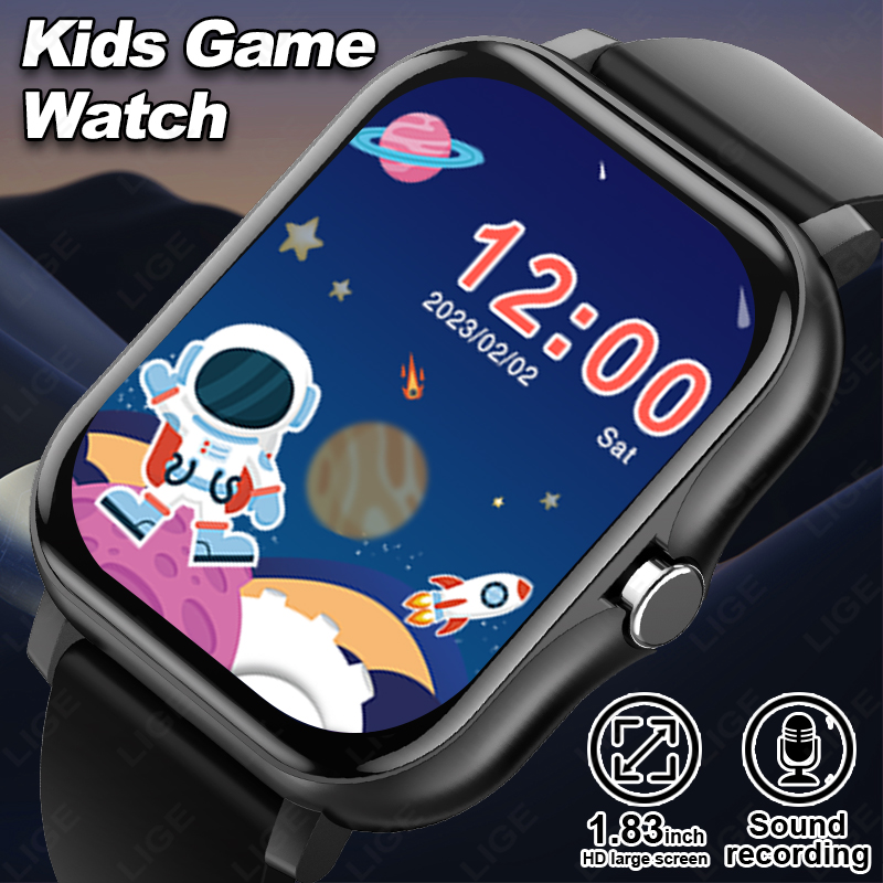 LIGE 2025 Звуковые книги Детск – обзор и цена Smartwatch Digital Watches For Kid Girl