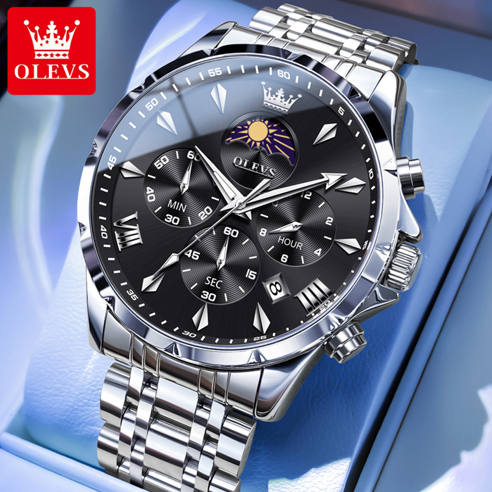 Мужские часы OLEVS 3653 с кале – обзор и цена Smartwatch Watches For Men Brands