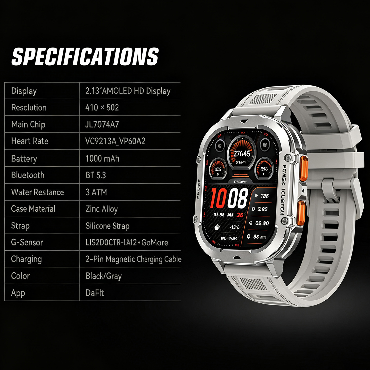 Новинка: прочные умные часы LE – обзор и цена Watch X7