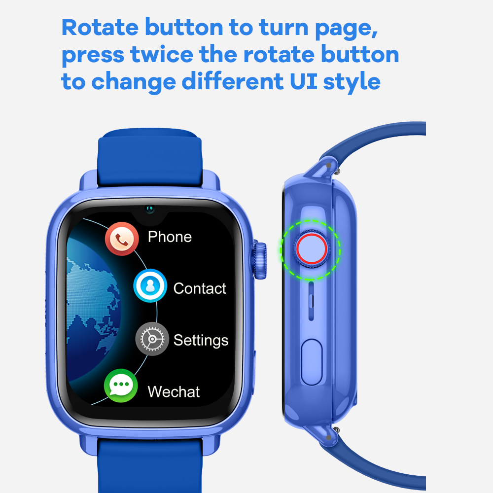 Смарт-часы 4G, детские видеовы – обзор и цена Smartwatch Digital Watches For Kids