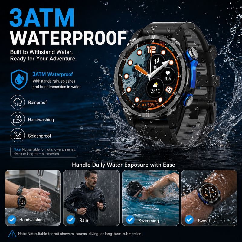 Смарт-часы HD350 Pro военного  – обзор и цена Smartwatch Watches Gift For Men