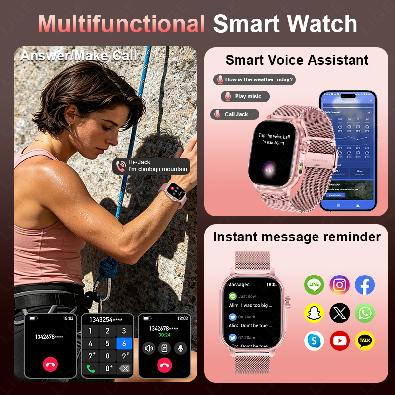 Новые умные часы 2026 года с б – обзор и цена Smartwatch Watches Gift For Men