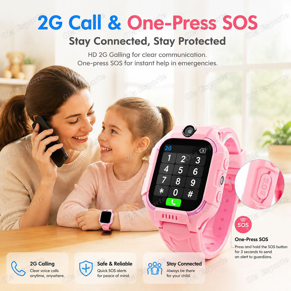 Новые детские умные часы с GPS – обзор и цена Smartwatch Digital Watches For Kids
