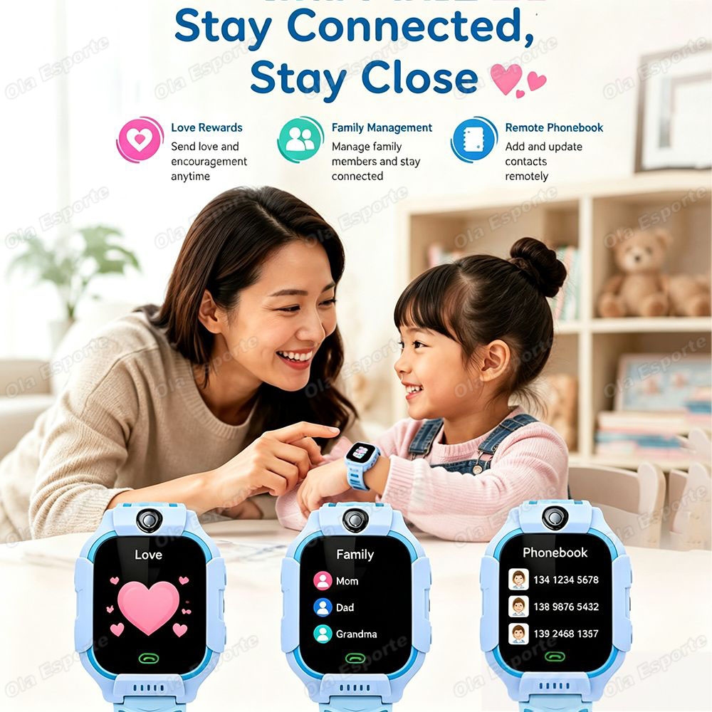 Новые детские умные часы с GPS – обзор и цена Smartwatch Digital Watches For Kids