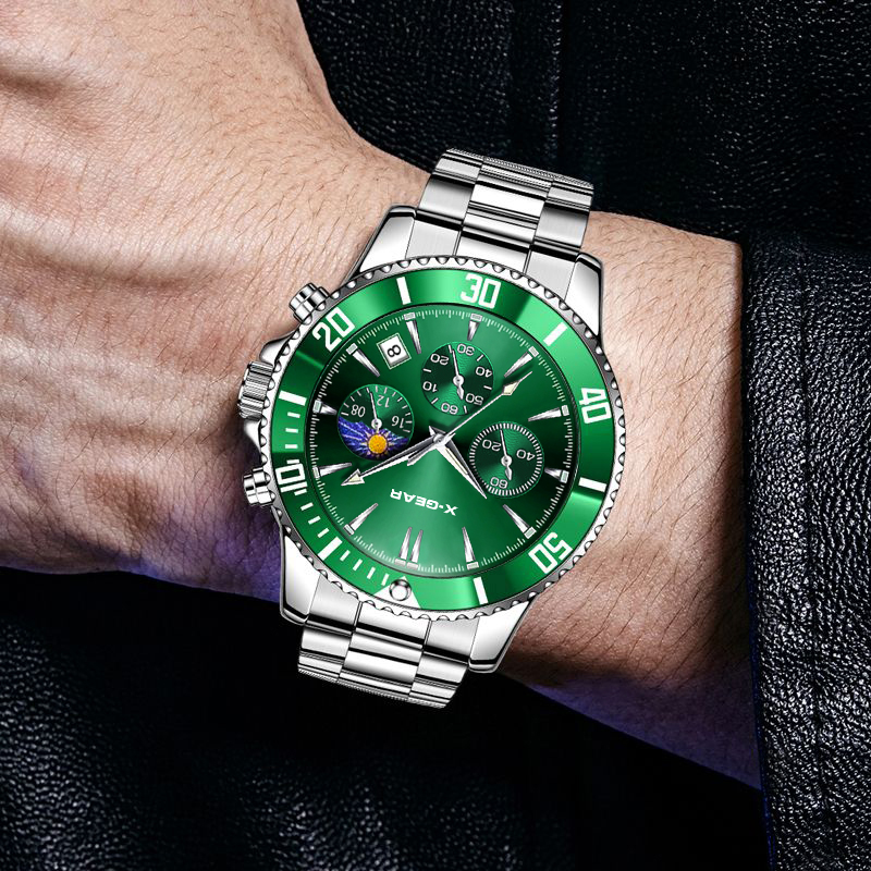 Мужские кварцевые часы X-GEAR  – обзор и цена Smartwatch Casual Watches For Men