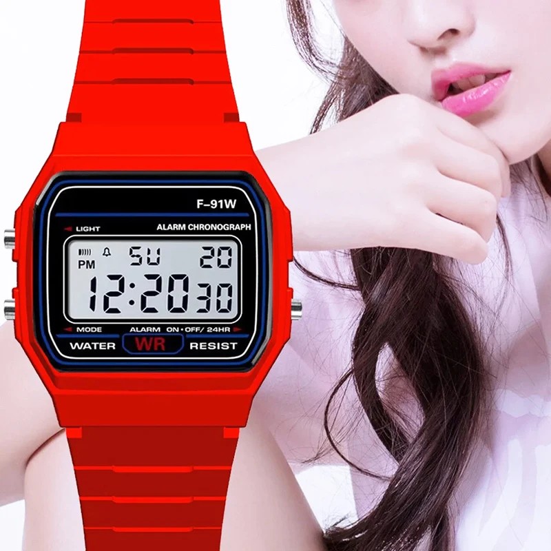 Спортивные светодиодные цифров – обзор и цена Silicone Sport Band