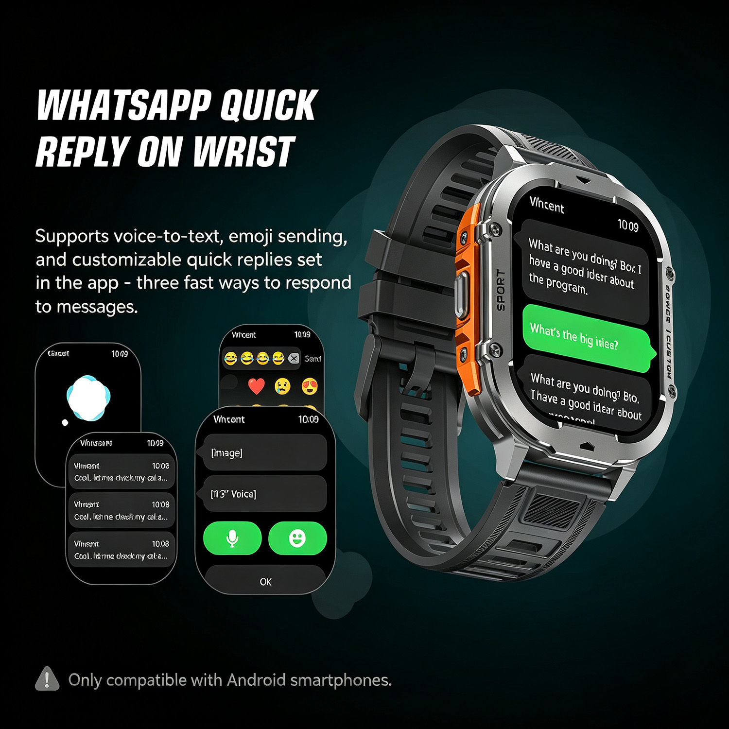 Мужские умные часы LEADOYS X7  – обзор и цена Watch X7