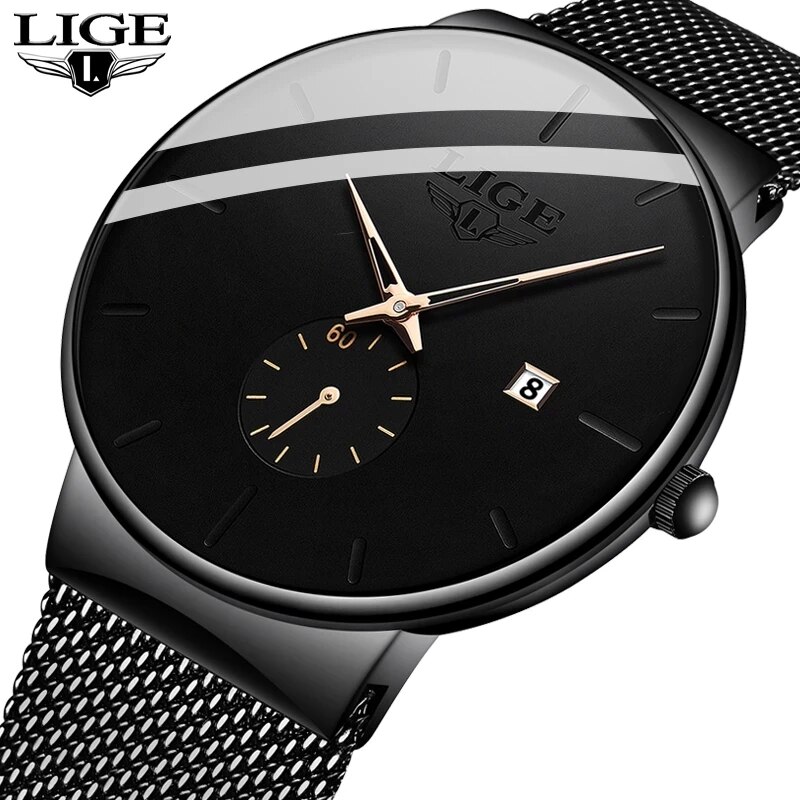 LIGE модные мужские часы лучши – обзор и цена Smartwatch Watches For Men Brands