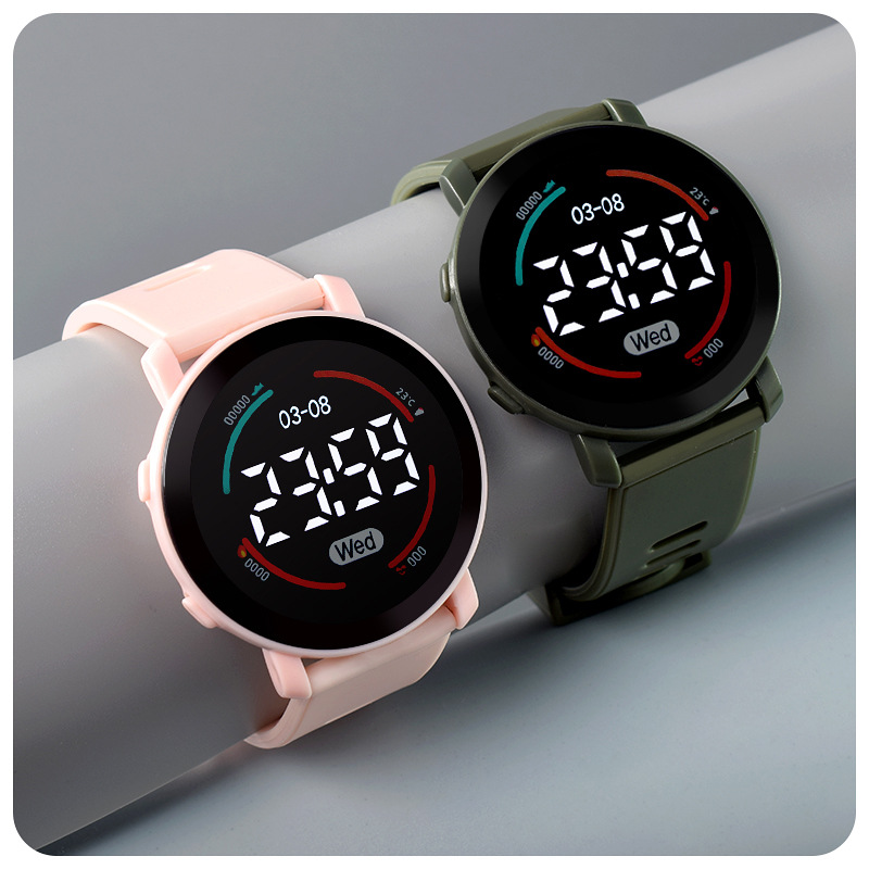 Светодиодные часы, модные спор – обзор и цена Smartwatch Digital Watches For Kid Girl