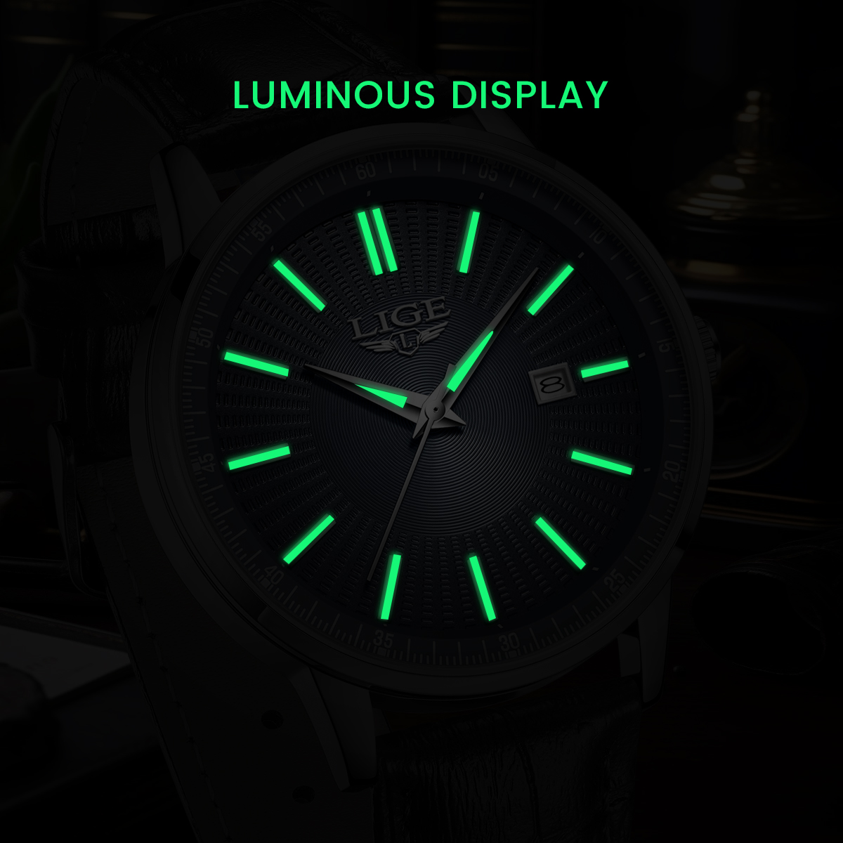 LIGE: Роскошные мужские часы п – обзор и цена Smartwatch Watches For Men Brands