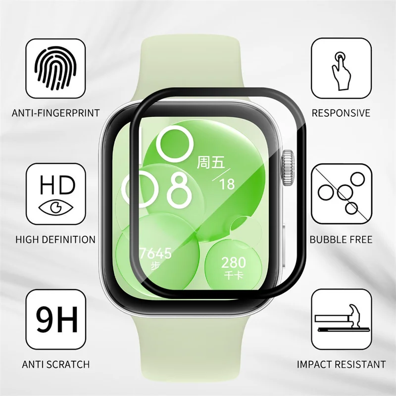 3D Защита экрана для Huawei Wa – обзор и цена Huawei Smartwatch Watch Fit
