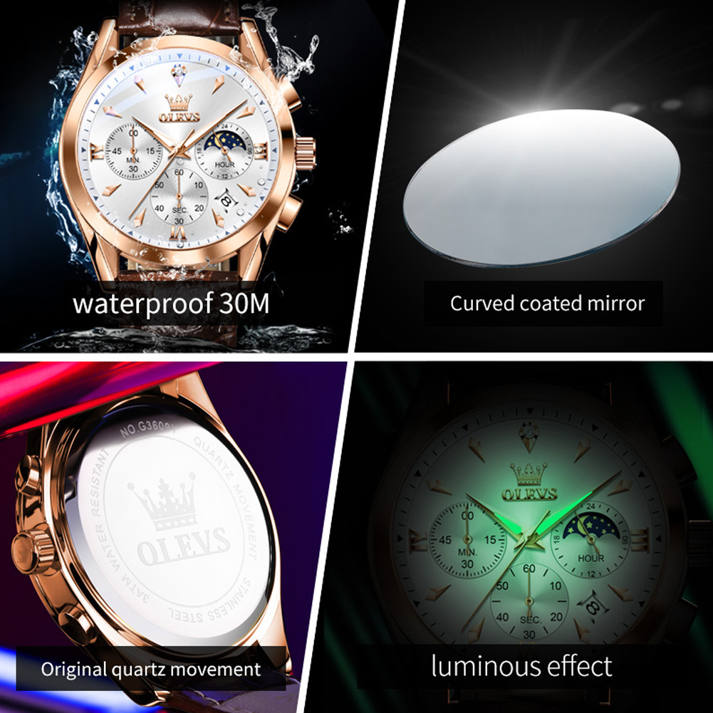 OLEVS Фирменные новые модные к – обзор и цена Smartwatch Watches For Men Brands