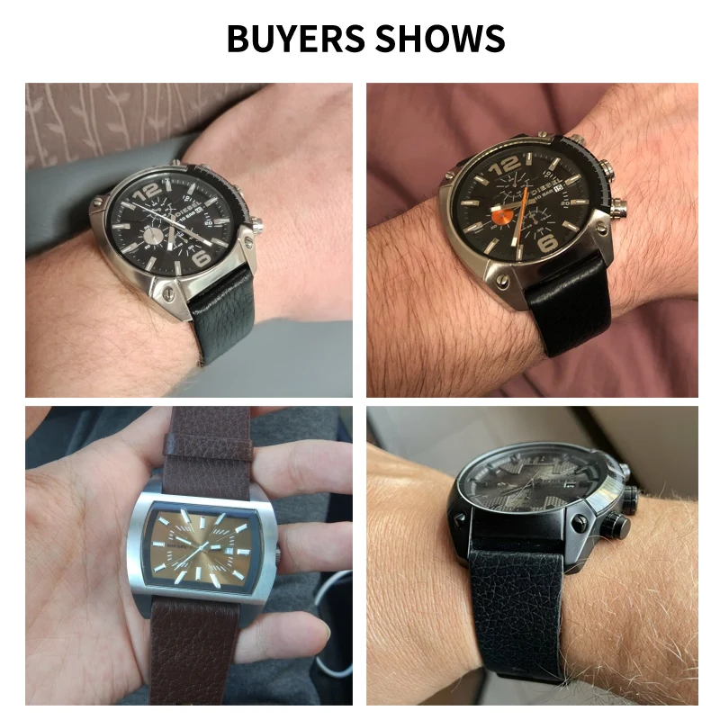 Ремешок из натуральной кожи дл – обзор и цена Diesel Watches Smartwatch