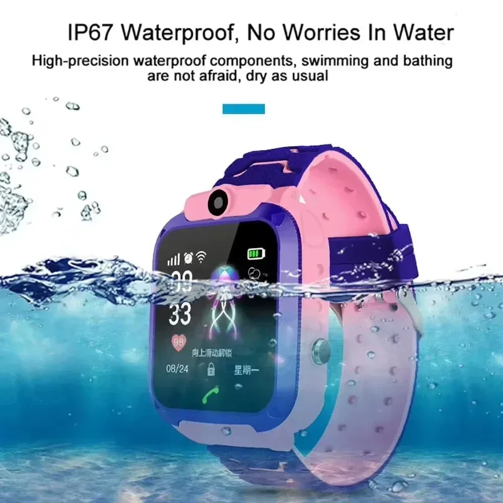 Детские смарт-часы Lenov 5G с  – обзор и цена Smartwatch Digital Watches For Kids