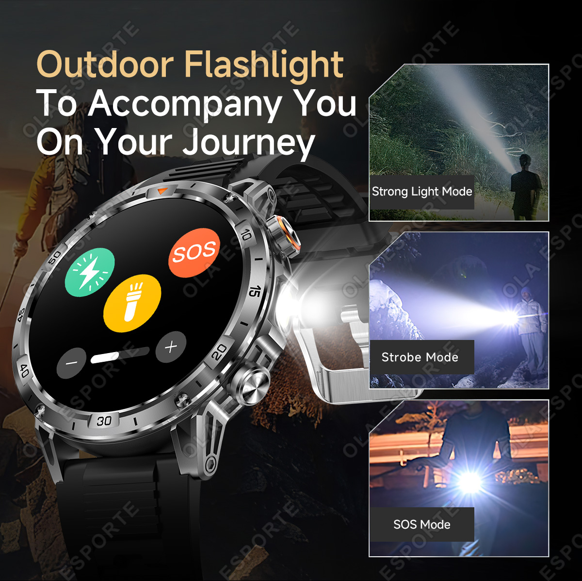 Новые умные часы с GPS 2026 го – обзор и цена Smartwatch Military Watches For Men