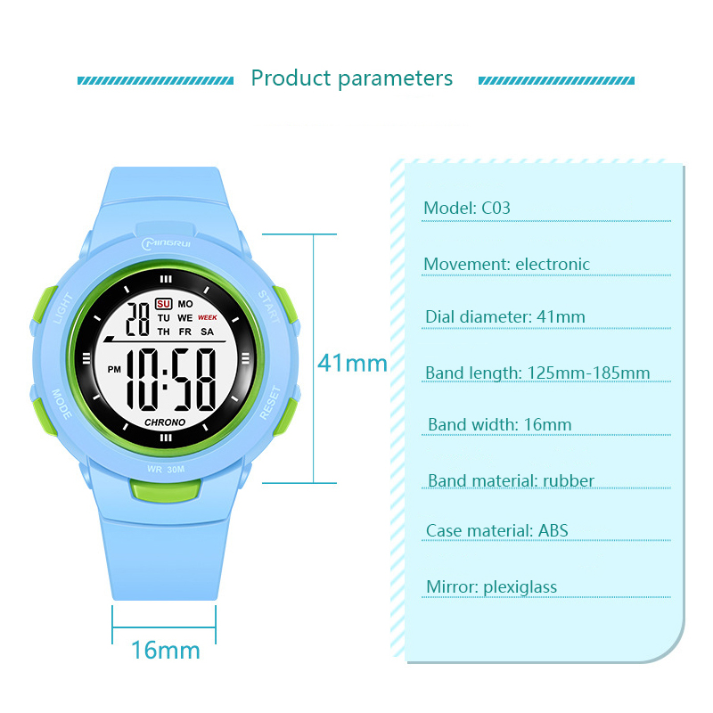 Детские часы UTHAI, спортивные – обзор и цена Smartwatch Digital Watches For Kid Girl